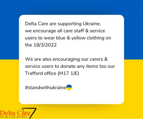 Delta Care stands with Ukraine 