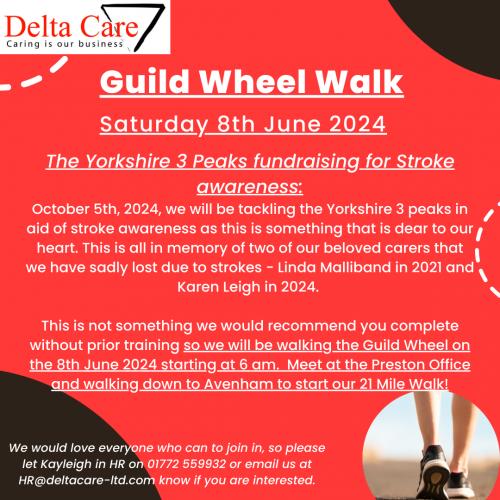 Guild Wheel Walk on Saturday 8th June 2024